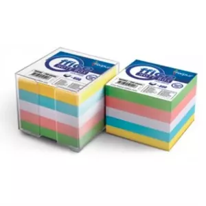 Note Paper Dispenser Forpus FO41702 Square Multicolour Transparent