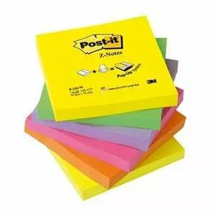 Стикеры Z-образные 76x76мм/100штук NEON 3M Post-it