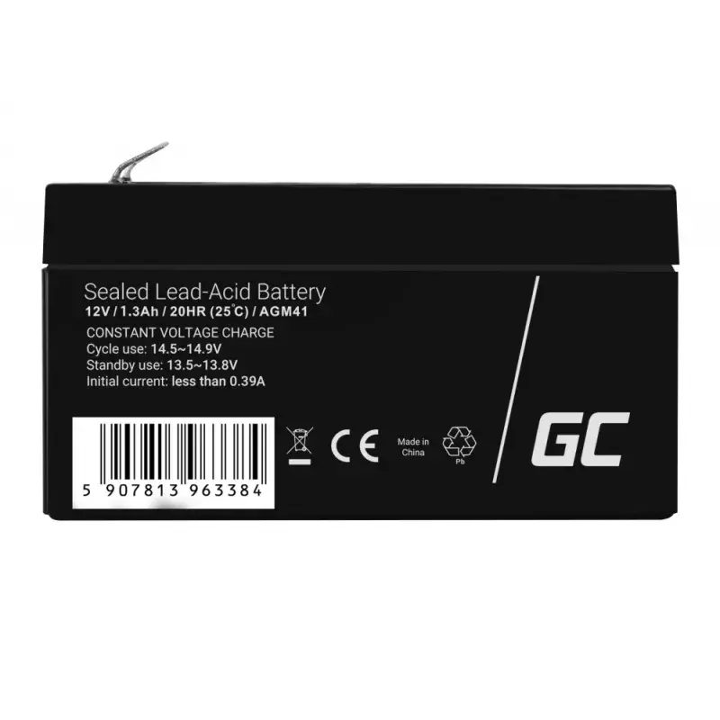 Green Cell AGM41 12 В 1.3 А·ч аккумулятор Photo 9