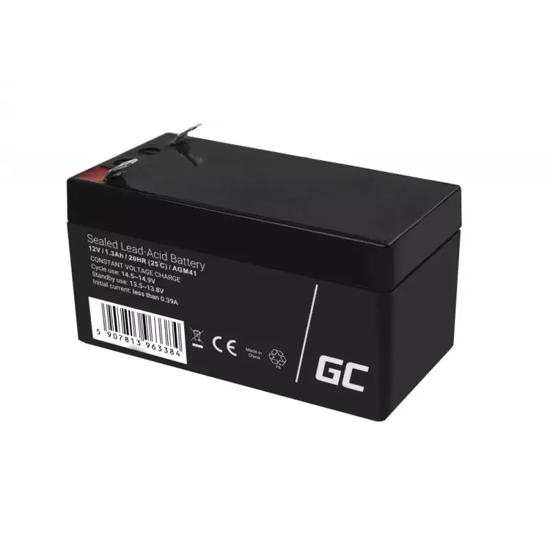 Green Cell AGM41 12 В 1.3 А·ч аккумулятор Photo 11
