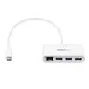 StarTech USB-C 3 porta hubs ar gigabitu Ethernet HB30C3A1GEA Photo 2