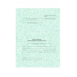 Cashier Operations Journal EKA A4 Vertical 74 — accounting logbook for cash desks