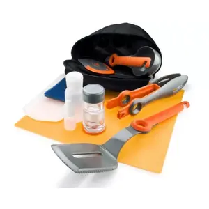 Utensil set GSI Outdoors 90102 — copolyester/nylon/polyethylene, 12-piece, multicolor, 185.4×94×109.2 mm