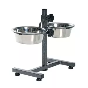 Подставка с мисками для собак Trixie Dog Bar 2×1.8 л 20 см / 40 см