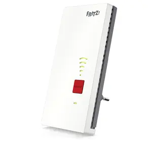 AVM Repeater 2400 International Divu joslu Wi-Fi 5 diapazona paplašinātājs ar gigabitu Ethernet pieslēgvietu un līdz 2333 Mbit/s pārraides ātrumu