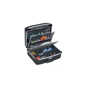 Allit ProServe 200-200 Tool Case, Polycarbonate, Black and Grey
