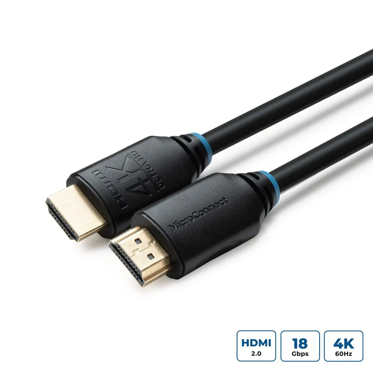 MicroConnect HDMI 2.0 Kabelis Tēviņš-Tēviņš