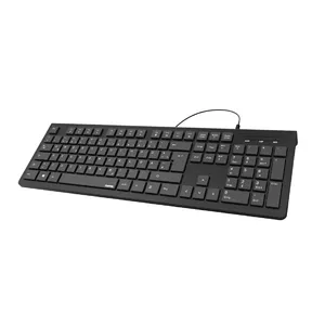 Hama KC-200 tastatūra USB QWERTZ Vācu Melns