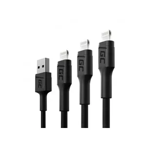Lightning Cable Set Green Cell KABGCSET04 30cm 120cm 200cm