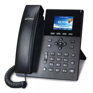 VoIP IP-телефон PLANET VIP-1260PT — 6 линий, PoE, 2.8" LCD, проводная трубка, поддержка G.722/OPUS