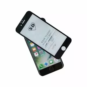 Закалённое защитное стекло для Samsung Galaxy A02s / M02s — 5D, чёрное
