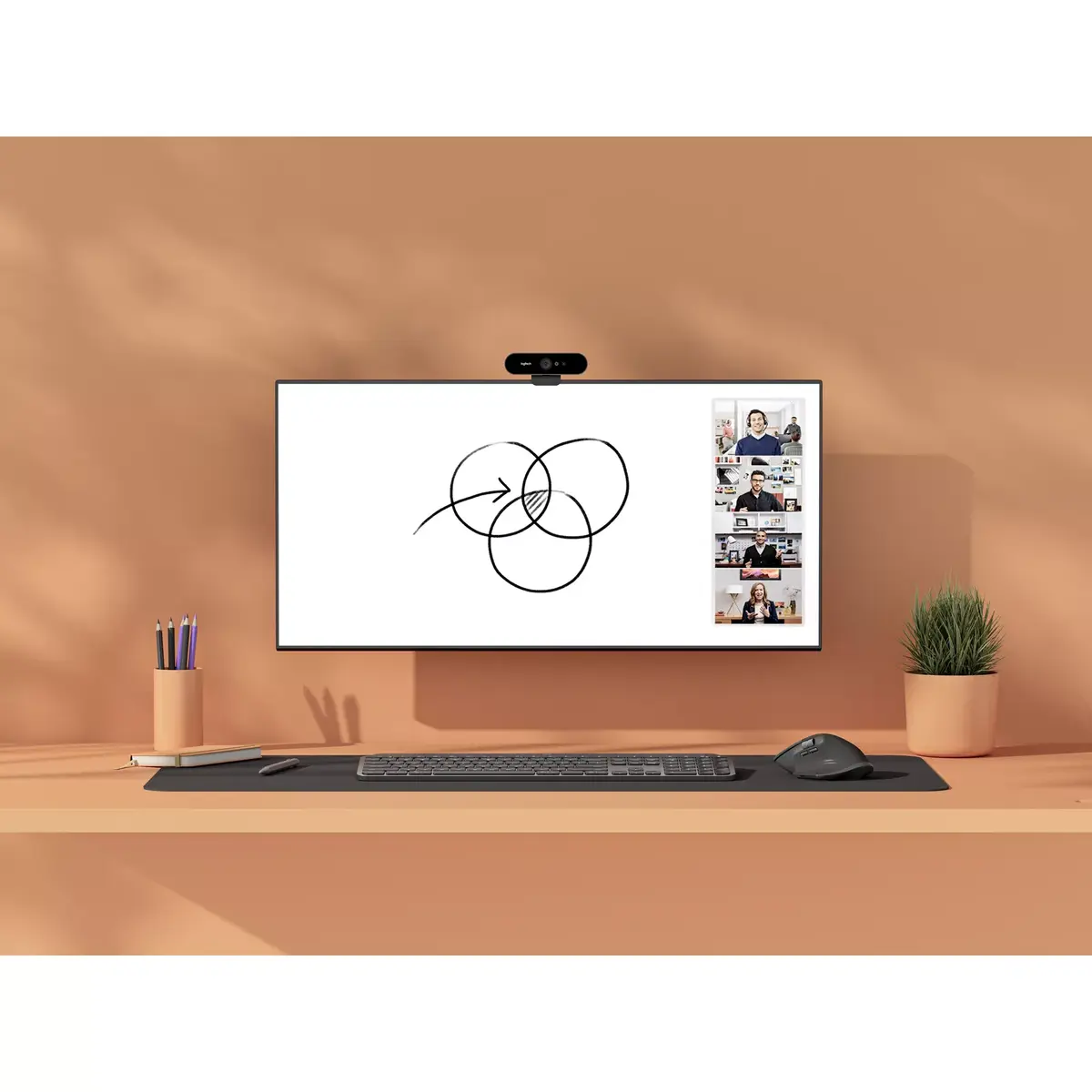 Камера Logitech Scribe Photo 7