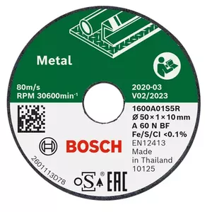 Cutting disc Bosch 1 600 A01 S5Y