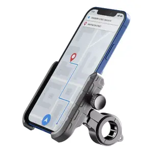 Passive holder Cellularline Rider Steel Universal Mobile phone Black