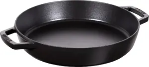 Cast iron cocotte frying pan Staub 40511-073 with two handles