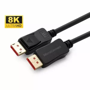DisplayPort cable Microconnect MC-DP-MMG-100V1.4 1 m Black