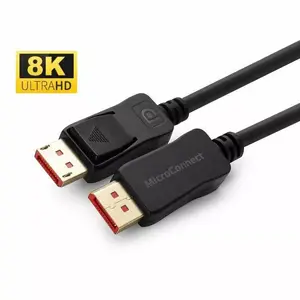 DisplayPort cable Microconnect MC-DP-MMG-200V1.4 2 m Black