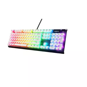 Набор клавишных колпачков SteelSeries PrismCAPS, PBT, белый