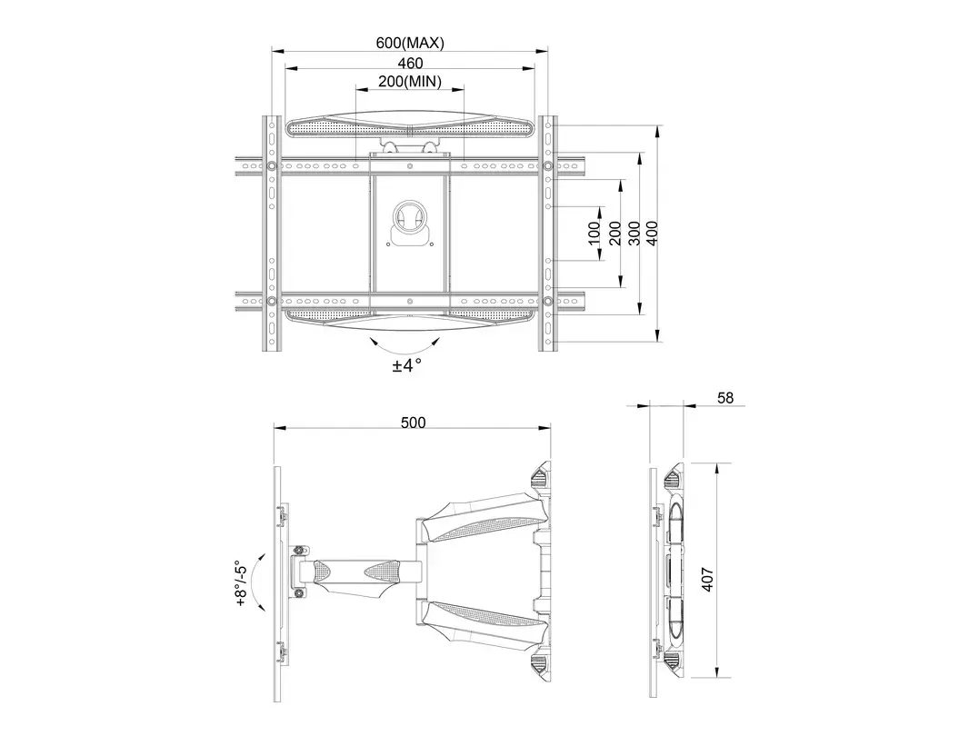 Крепление для двух мониторов Multibrackets M VESA Flexarm XL Photo 12