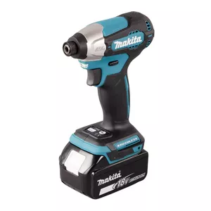 Makita akumulatora trieciena uzgriežņu atslēga DTD157Z, 18 volti (zils/melns, bez akumulatora un lādētāja)