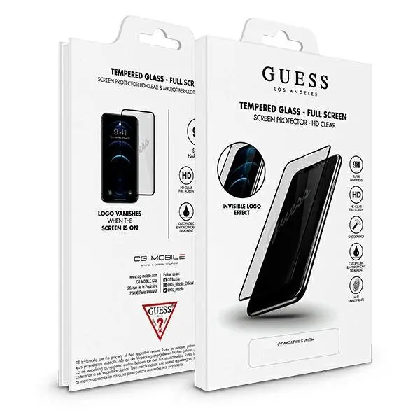 Закалённое стекло GUESS для iPhone 12 Pro Max GUSPP12LSLTR Photo 5