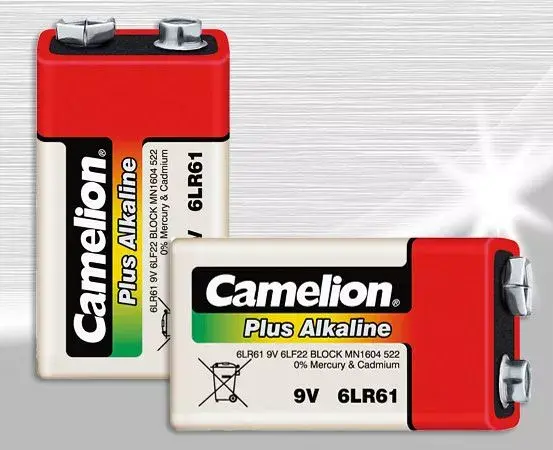 Vienreizējās lietošanas akumulators Camelion 6LR61-SP1 Photo 2