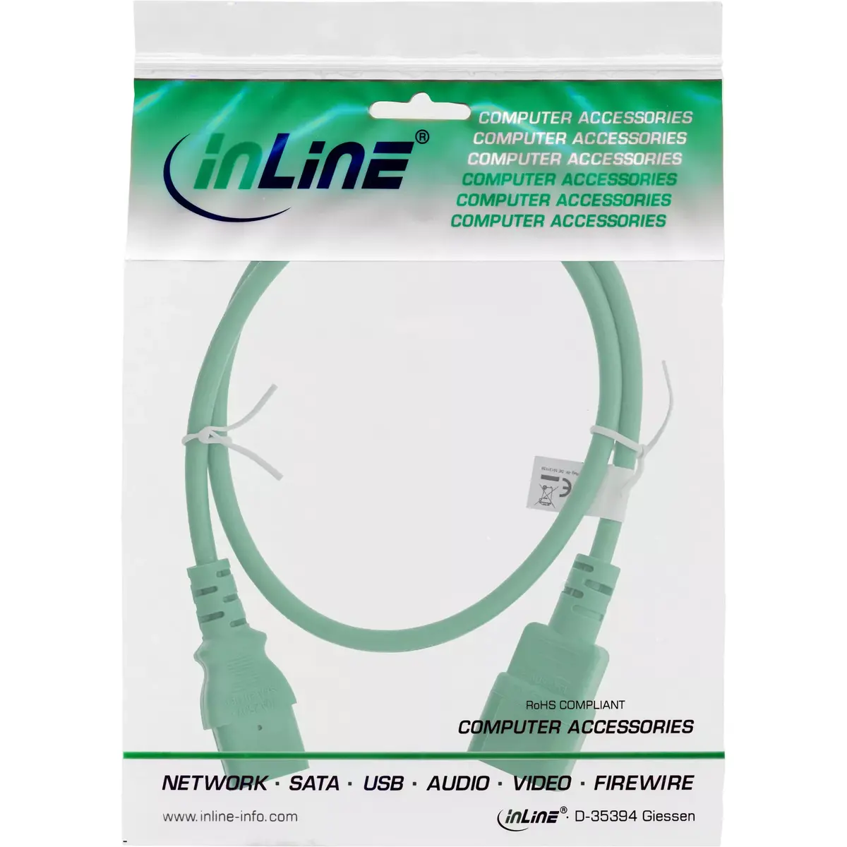 InLine cold device extension C13/C14 Photo 2