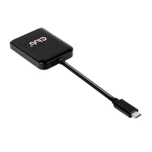MST хаб CLUB3D USB3.2 Gen2 Type-C к DisplayPort Два монитора 4K60Hz