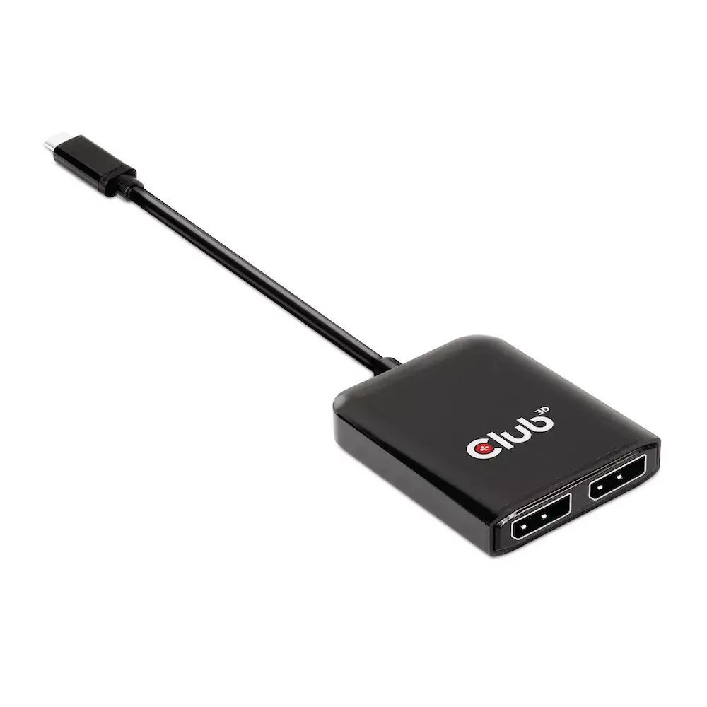 MST centrmezgls CLUB3D USB3.2 Gen2 Type-C uz DisplayPort Photo 8