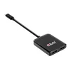 MST centrmezgls CLUB3D USB3.2 Gen2 Type-C uz DisplayPort Photo 8