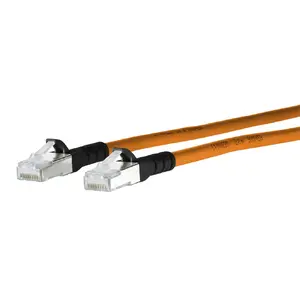Networking Cable METZ CONNECT 1308451501-E Black Orange 1.5m