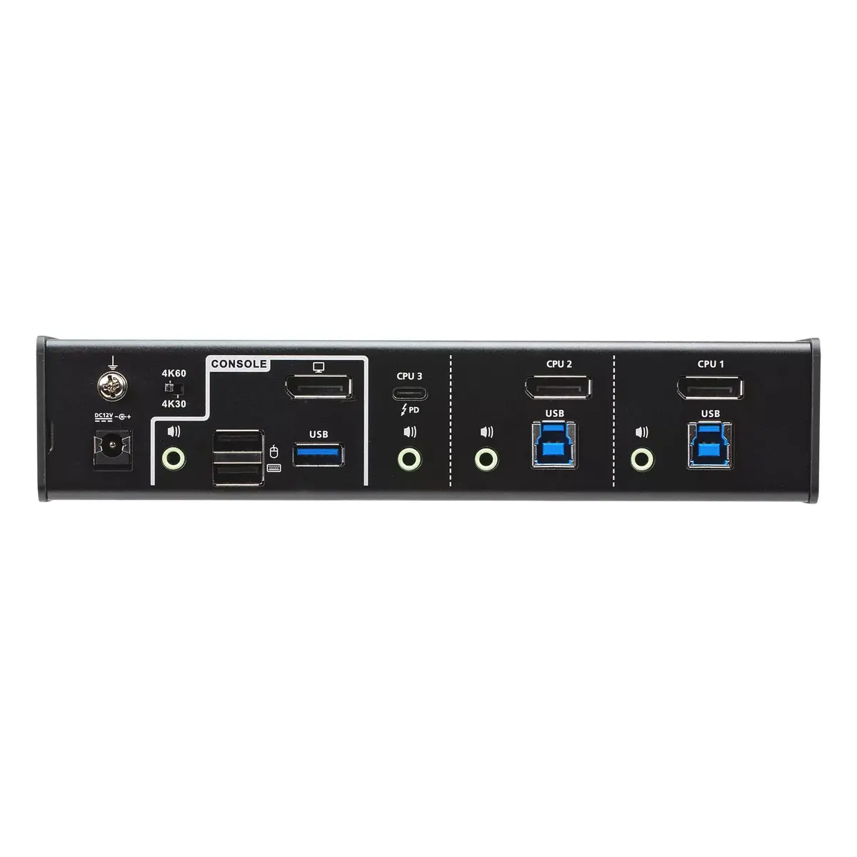 KVMP Switch ATEN CS1953 3-Port USB-C DisplayPort Photo 2
