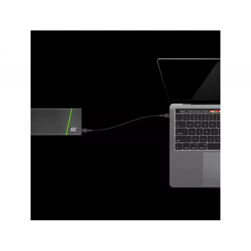 Кабель USB-C Green Cell KABGC31 USB 2.0 0,3 м Photo 2