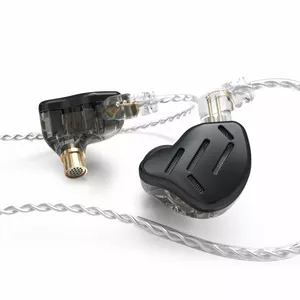 KZ ZAX in-ear austiņas, 3.5mm, melnas