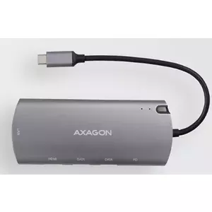 AXAGON SuperSpeed USB-C Combo 6in1 Hub HMC-6M2 6 Ports 5Gbps Data Transfer