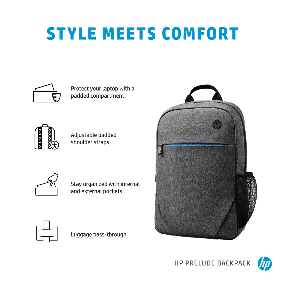 HP Prelude Backpack 15.6 Photo 4