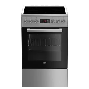 Beko FSM57300GX Отдельностоящая плита для готовки Керамический Нержавеющая сталь A