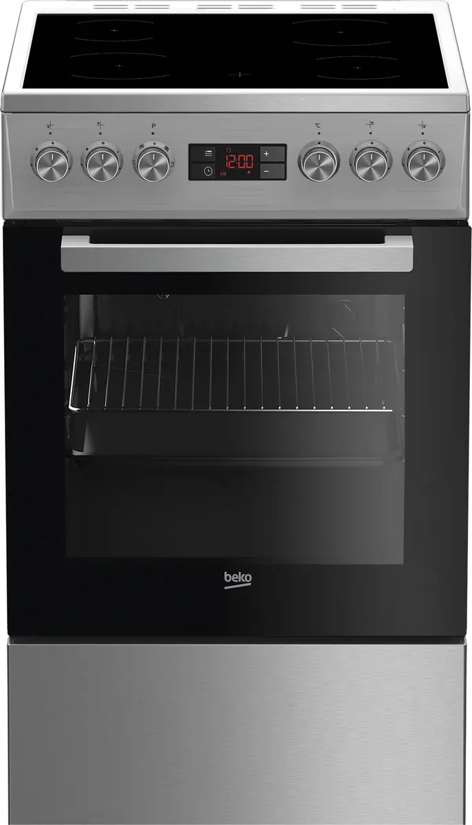 Brīvi stāvoša plīts Beko FSM57300GX, FSE57300GX