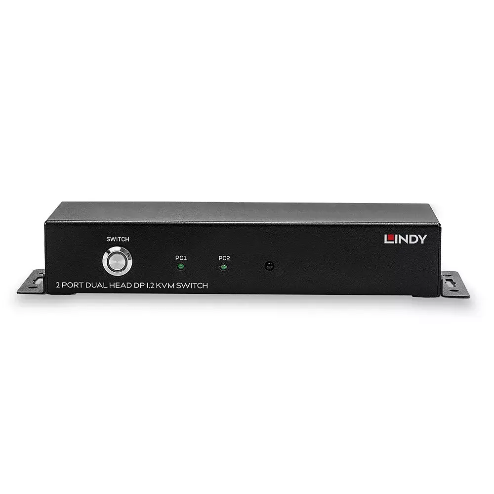 KVM переключатель Lindy 2 Port Dual Head DisplayPort 1.2 Photo 4