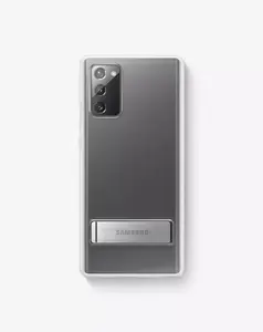 Samsung Clear Standing Cover for Galaxy Note 20, Transparent TPU Case