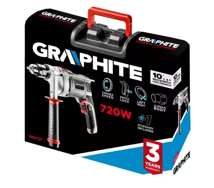 Перфоратор GRAPHITE 58G727 Photo 3