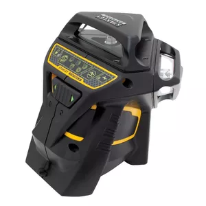Stanley FATMAX X3G Green Beam Multi-line lāzera līmeņrādis ar 35m darbības rādiusu un litija jonu akumulatoru