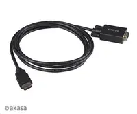 DisplayPort cable Akasa AK-CBDP26-20BK 20 m Photo 5