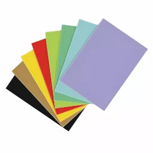 Krāsains papīrs KASKAD, 64x90 cm, 225gr/m2, ūdens zilā krāsā, 1 loksne (Nr.77)
