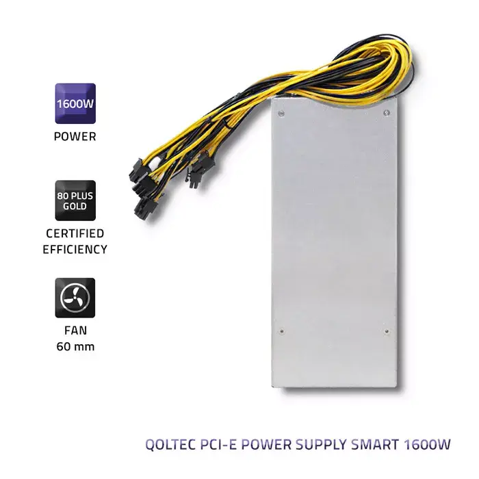 Блок питания QOLTEC 50177 1600 Вт Photo 3