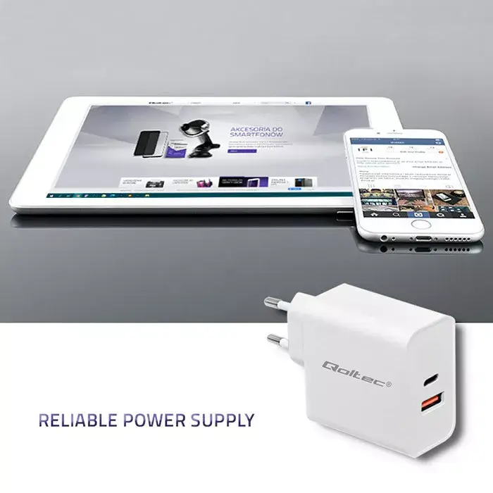Адаптер QOLTEC 51715 20 В 3 А Photo 3
