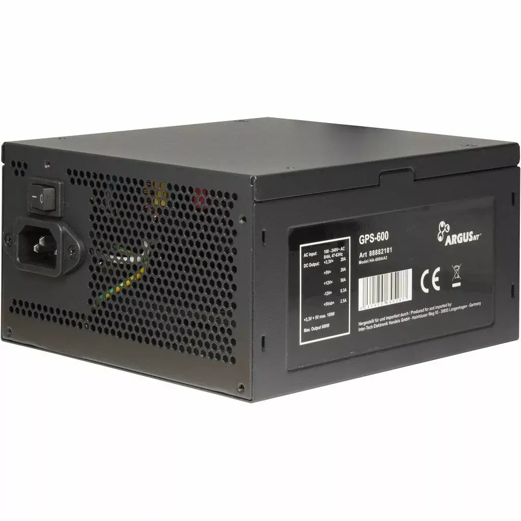 Блок питания Inter-Tech Argus GPS-600 Photo 3