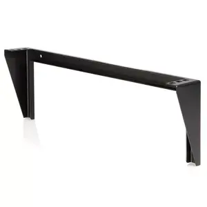 1U 19in Steel Vertical Wall Mount Rack Bracket StarTech — 56.7 kg capacity, 504×60 mm