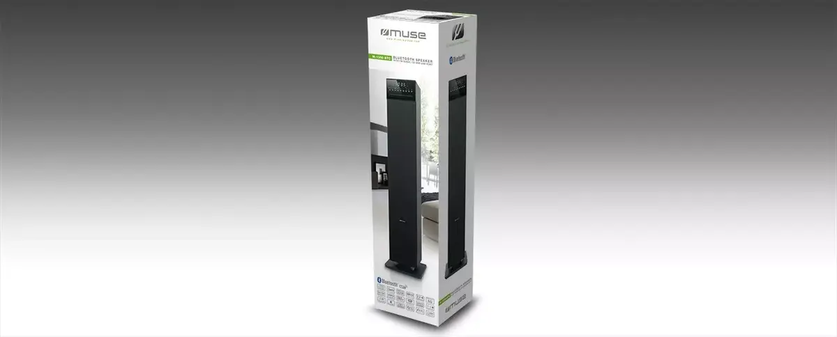 muse M-1350BTC tower audio system 180 W Photo 9