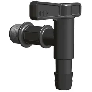 Кран для дождевой воды Prosperplast ITAP1-S411 — чёрный